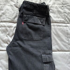 Levi's Women's Black Cargo Pants